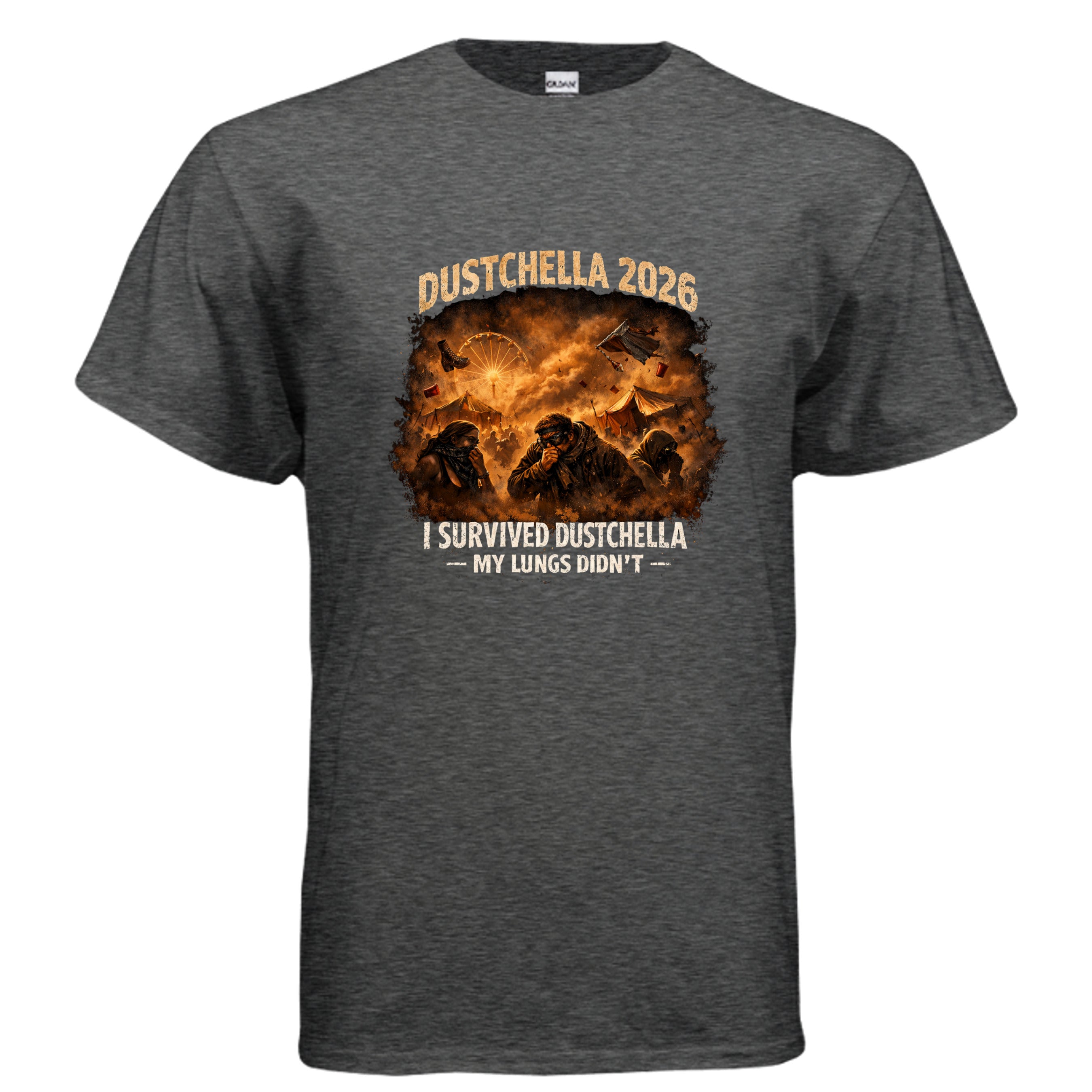 DARK HEATHER - G500 - FRONT