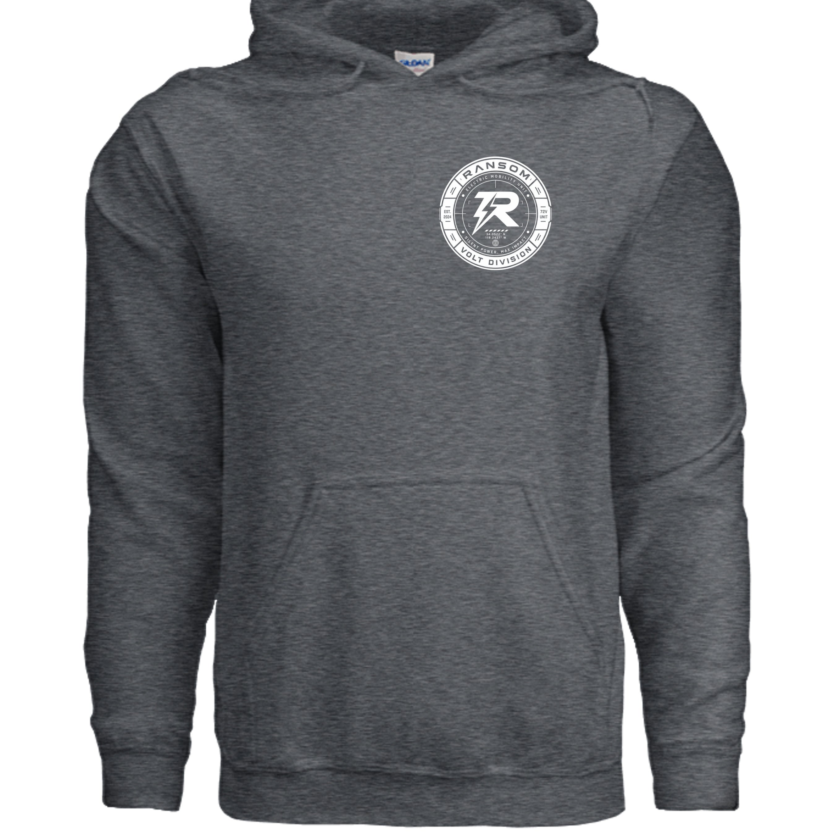 DARK HEATHER - G185 - FRONT
